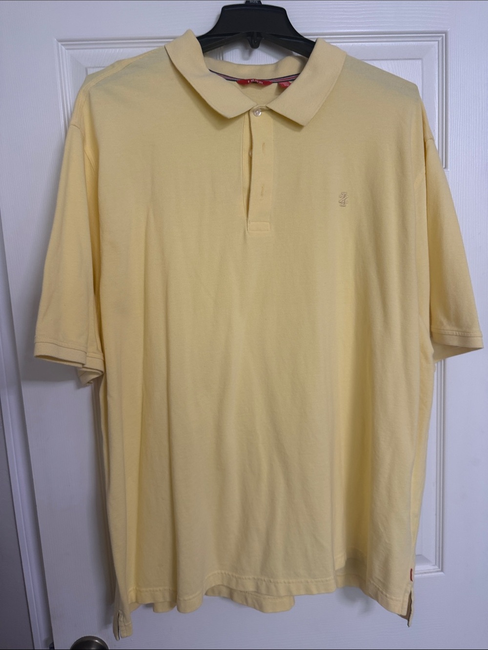 Izod Pale Yellow Men's Polo Shirt